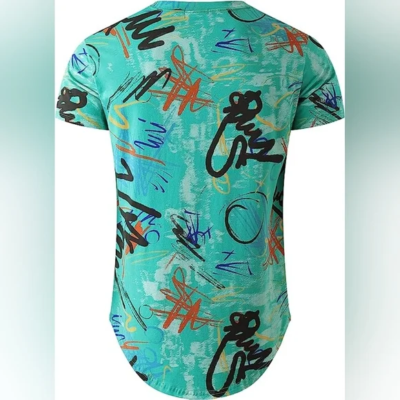 New Men's Graffiti Artwork Shirt Multiple Sizes - Picture 3 of 5